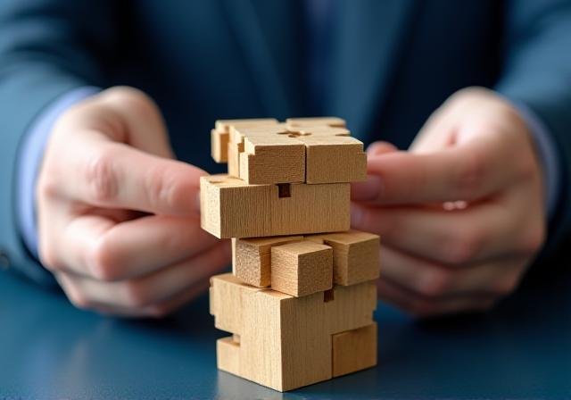 Illustration of a flexible and modular business structure